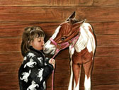 Western, Equine Art - Little Girls